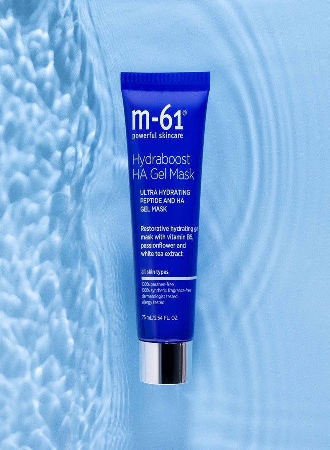 m-61 Hydraboost HA Gel Mask | Ultra-Hydrating, Cooling Gel Mask With Hyaluronic Acid, Vitamin B5, Peptides, and White Tea Extract, 2.5 Fl. Oz. - Image 3